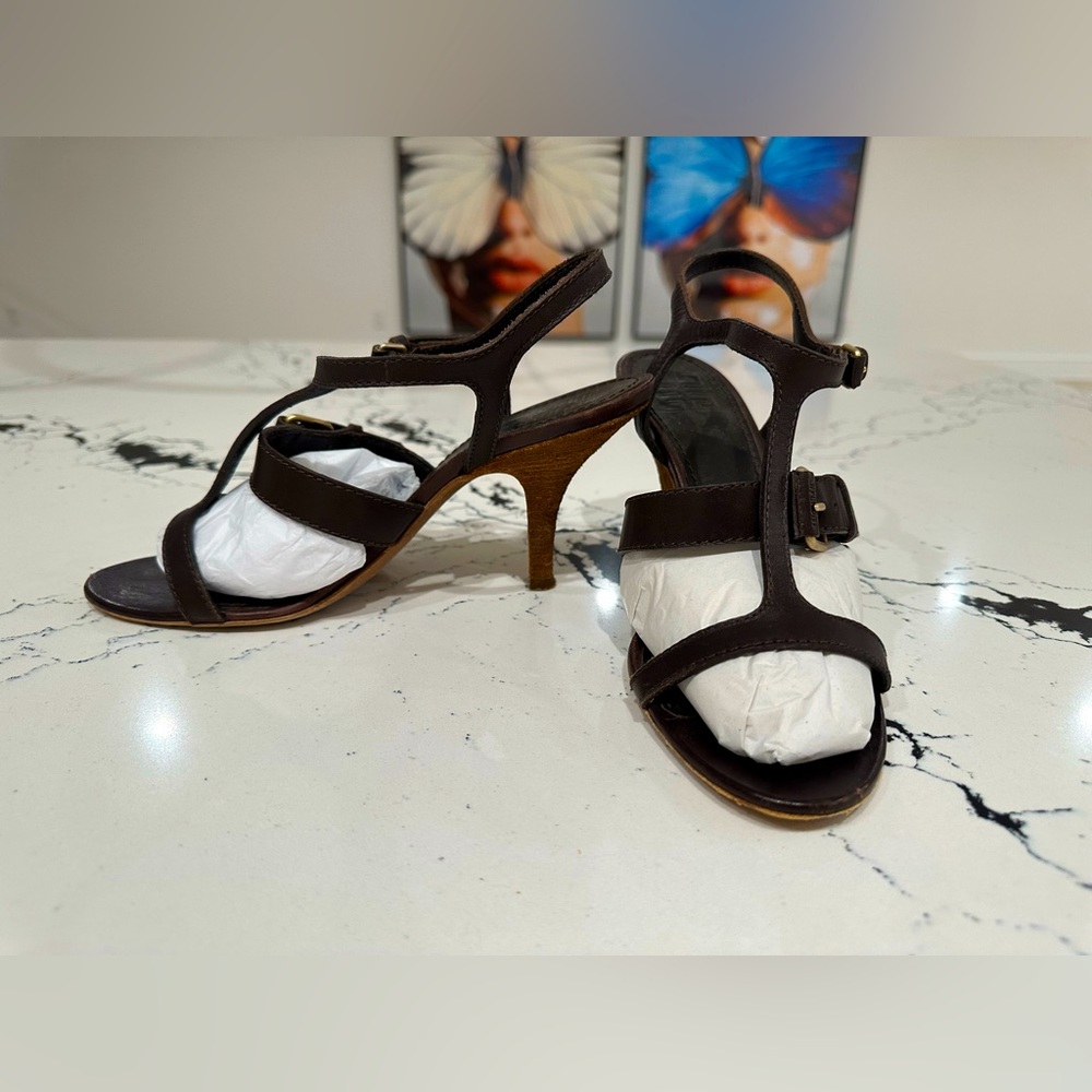 Givenchy Vintage brown gladiator style sandals